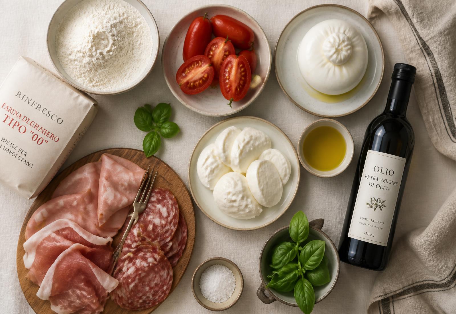 Ingredientes premium selecionados